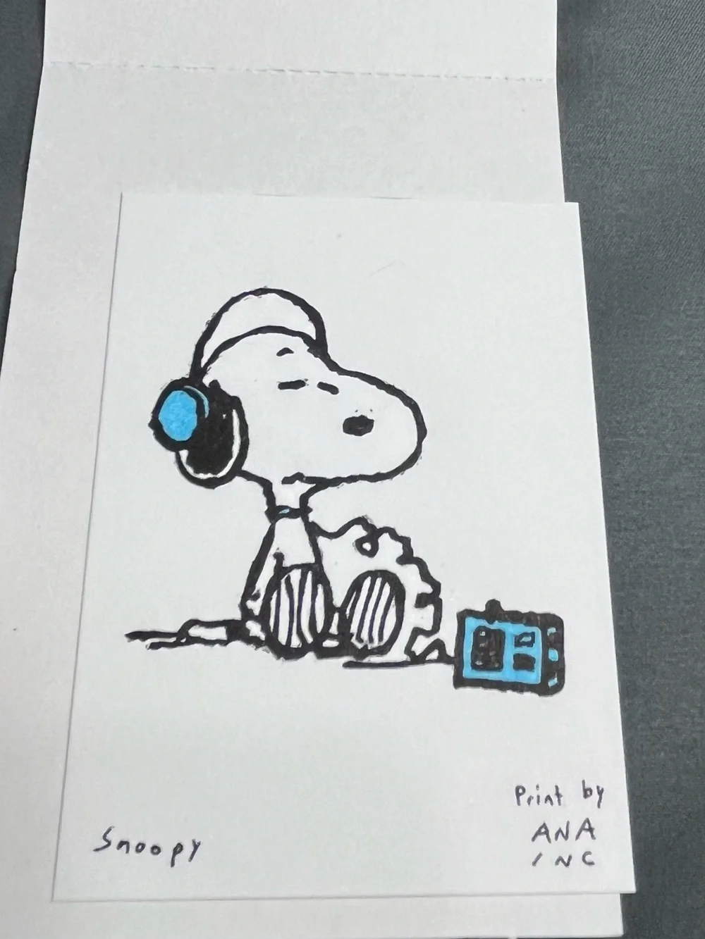 SNOOPY In Style x Ana Inciardi Prints Full Set of 5 Peanuts Fashion NYC Theme